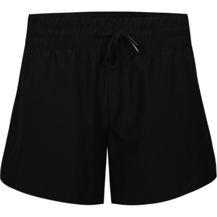 Adidas Neo Comfortable Lace-Up Skin-Friendly Five-Point Casual Shorts Women shorts Black FK9934