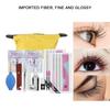 Eyelashes Grafting Tool Set Eyelash Extension Glue Tweezer False Eyelash Kit (8mm+8mm)