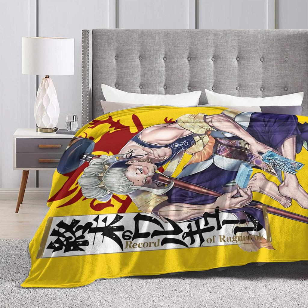 Buddha Record of Ragnarok Flannel Throw Blankets Blanket for Bedding Travel Ultra-Soft Plush Thin Quilt,