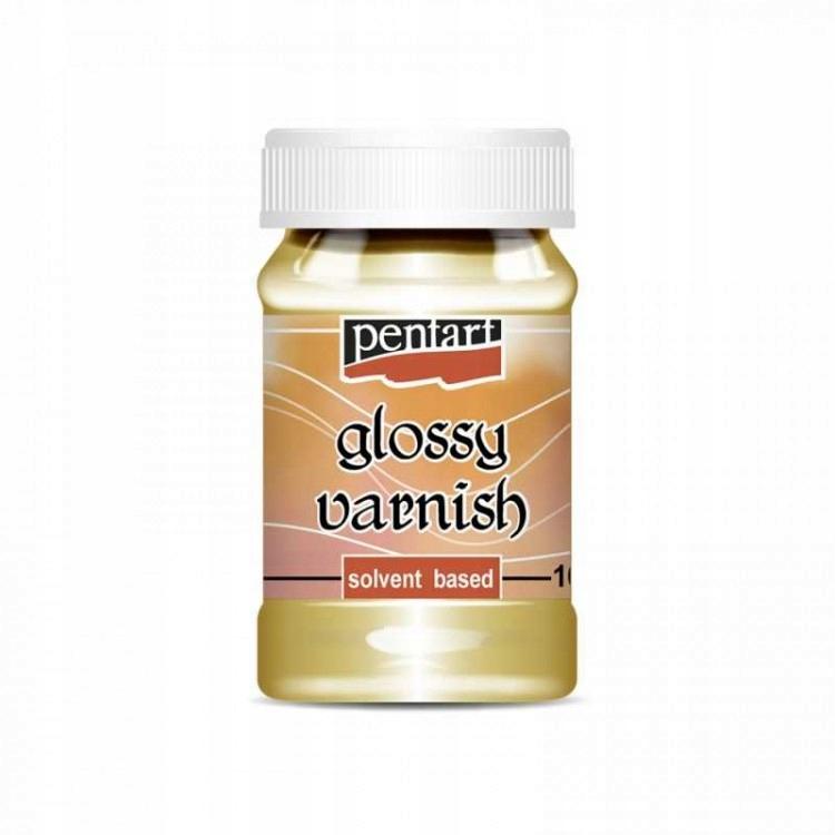 Solvent Varnish Gloss Pentart pe Bază de Solvent 100m L