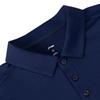 Li-Ning Versatile Simple Fashion Solid Color Pullover Short Sleeve Polo Shirt Men tops Deep-Navy APLW517-3