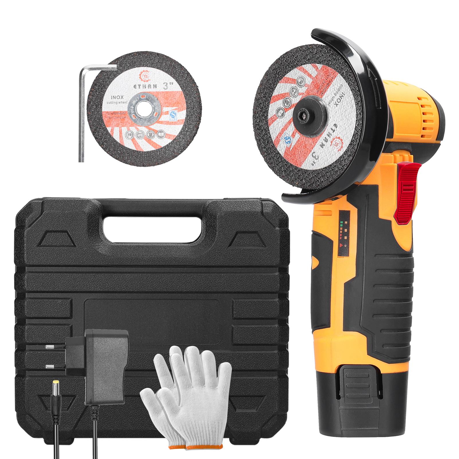 

Электрический шлифовальный станок 19500 об/мин, ручной многофункциональный мини-шлифовальный станок для резки и полировки 1pcs battery EU Plug разноцветный