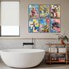 6 Pcs Street Graffiti Wall Art Modern Abstract Poster Prints Wall Decor Artist colorful Print Canvas Painting Artwork for Living Room Bedroom