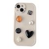 Iphone16Promax Mobile Phone Case Is Suitable For Apple 17 Rhinestones 14 Gemstones 13 Flowers, Fine Holes, All-Inclusive 15.