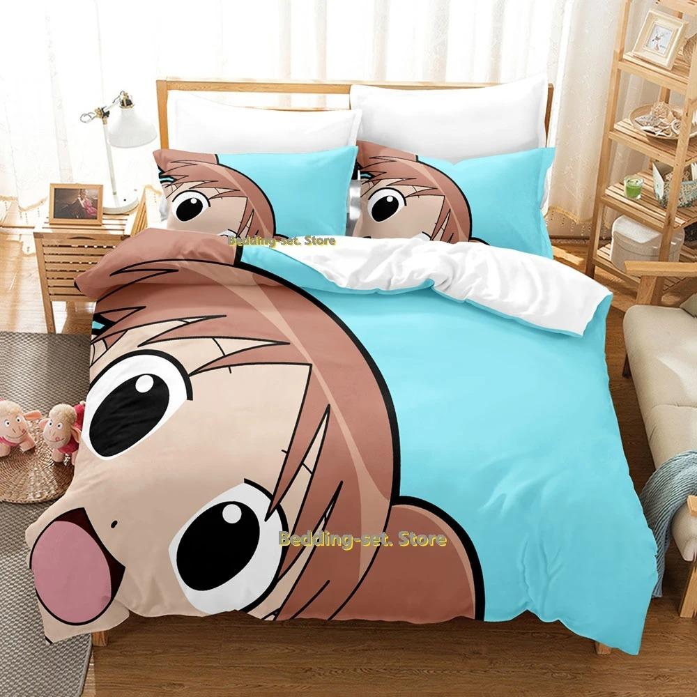 Azumanga Daioh Bedding Set Single Twin Full Queen King Size Bed Set Adult Kid Bedroom Duvetcover Sets  Anime Bed Sheet Set
