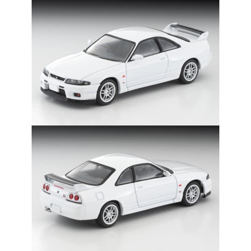 Tomytec Tomica Limited Vintage Neo LV-N308c Nissan Skyline GT-R V-spec N1 White 1995 Model (Finished Product)