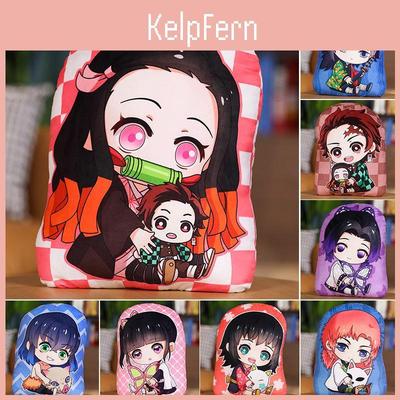 Anime Demon Slayer Kimetsu No Yaiba Cuscino Peluche Ciondolo Giocattolo Morbido Perfetto Per Collezionismo E Decorazione