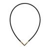 Colantotte TAO Necklace VEGA NEXT Classic Gold X Black LL(51cm) ABARK52LL
