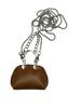 Pu Mini Shell Crossbody Bag With Chain For Daily Use Women