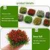 Miniature Grass Tufts for Sand Table Models - Wild Scenery Vegetation & Flower Clusters