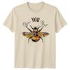Bee-You-Tiful Floral Bee T-Shirt Nature Lover Graphic Tee