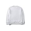FILA Letter Round Neck Pullover Sports Leisure Sweatshirt Unisex Sweatshirt White FS2POD1110X-OWH