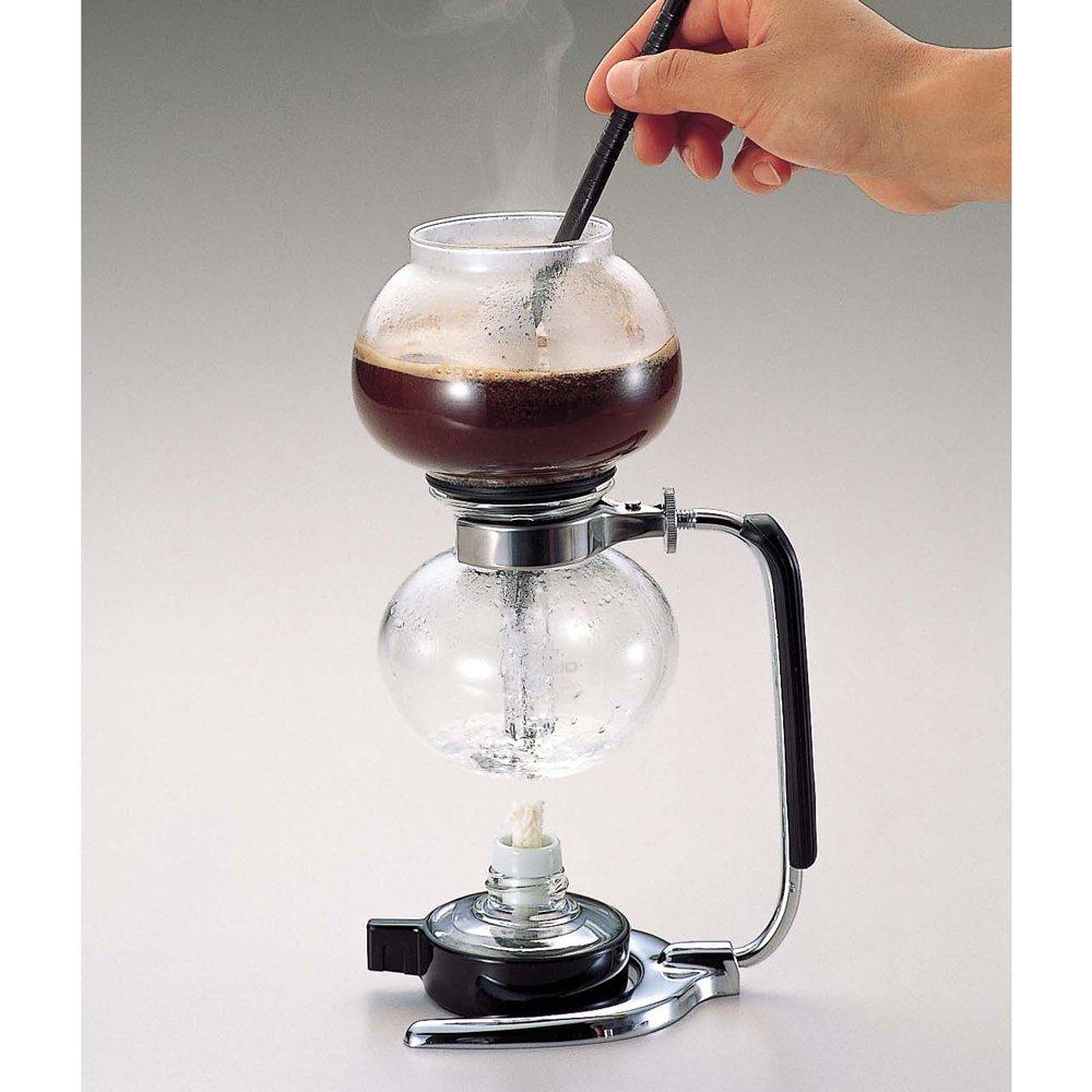 HARIO Coffee Siphon, Moka, 3-Cup Capacity, Made in Japan, MCA-3
