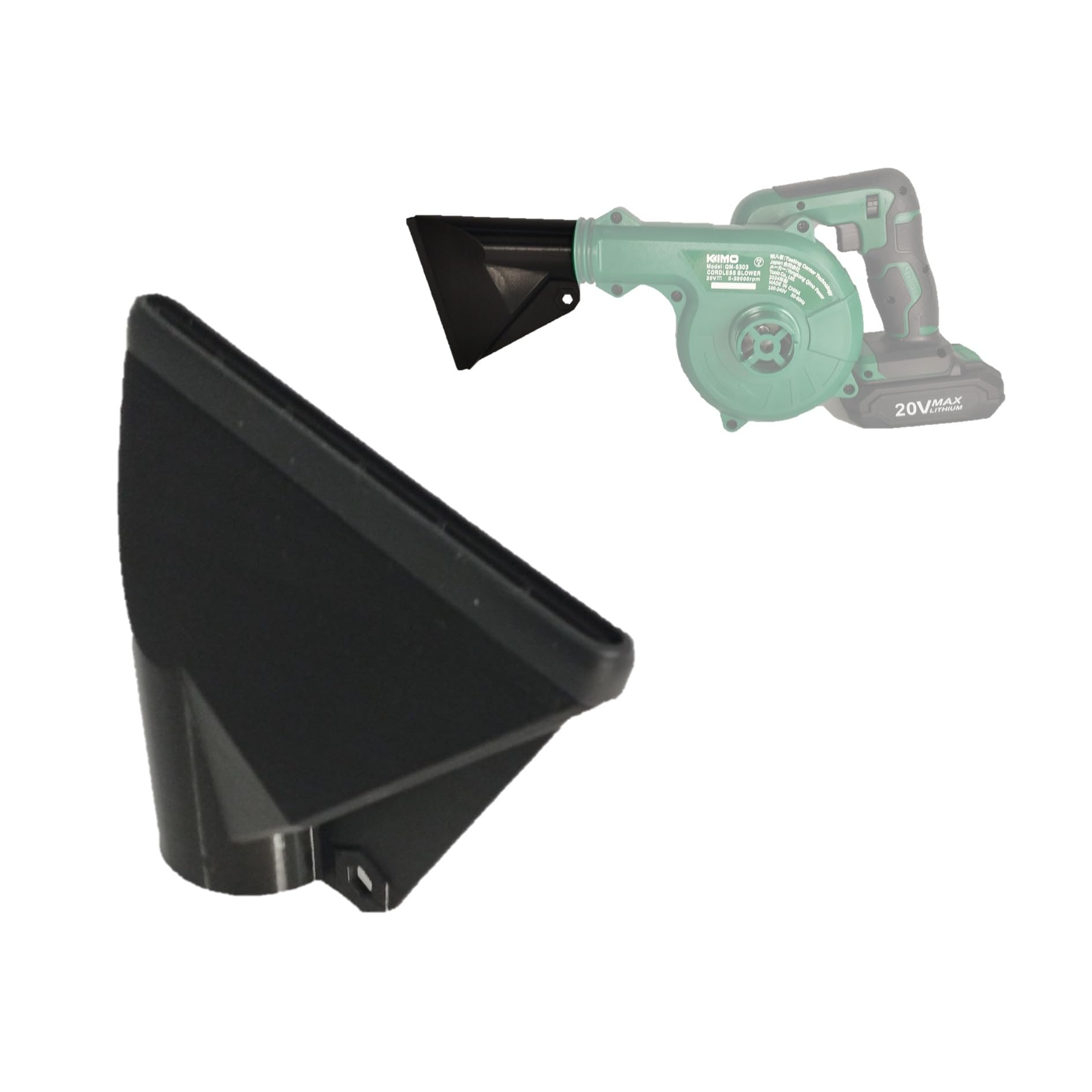 

KIMO General Purpose (KIMO, Baster, VANKO, MUSFIT, Abeden) Rectifier Wiper Nozzle, Wide Wind Wiper, Inner diameter approx. 41mm mm чёрный