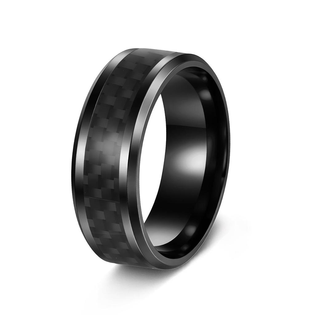 Anello da Uomo alla Moda in Acciaio di Titanio Rotante: Coppia Europea e Americana & Stile Matrimoniale