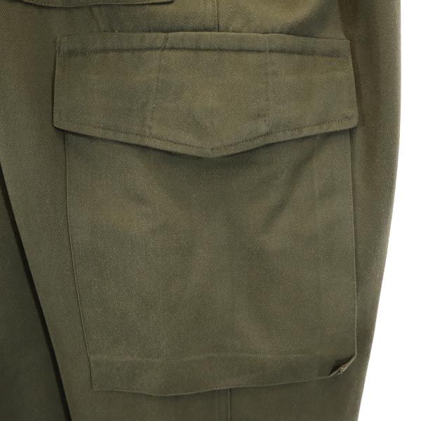 Austrian Army 90s military cargo pants khaki Button fly Men's Used
