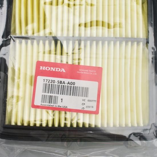 Genuine OEM Honda Engine Air Filter 17220-5BA-A00 For Select Civic and HR-V