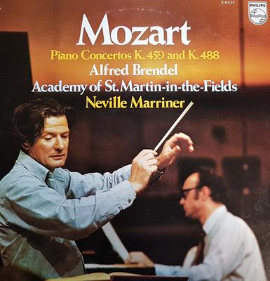 LP Record ALFRED BRENDEL, ACADEMY OF ST. MART - Mozart: Piano Concertos No. 19 K. 4 X8535 PHILIPS 1978 Japan Obi Classical Used