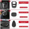 Schakelaar Cover Trim Kit in Koolstofvezelstijl voor Mini Cooper F54 F55 F56 F57 F60 JCW Countryman