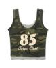 CARGOBROS FOR WOMAN Urban Camo 85 Sleeveless Top (Khaki)