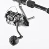 Gomexus F38 Reel Handle Knob, Forged Carbon Fiber, Round Type, 38mm, Replacement Handle for Daiwa Type S and Shimano Type A Spinning Reels, Suitable F