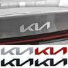 2026 Heißer Autoaufkleber Metall Auto Motorhaube Vorne Hinten Emblem Abzeichen Aufkleber für KIA Logo K5 K3 K7 Sportage 4 Rio 3 KX3 Picanto Ceed Soul