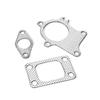 38mm1.5in Gasket 5Bolt Downpipe Combo Kit Fitting for T3T4 Turbocharger