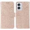 For Motorola Edge 50 Fusion 5G Case Lace Flowers PU Leather Flip Wallet Phone Cover