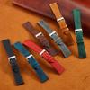 Hot Selling Crazy Horse Red Cow Cowhide Multiple Sizes Soft Double-Sided Genuine Leather Watch Strap