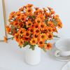 Artificial Plastic Daisy Flowers Centerpieces Fake Plant Wedding Room Home Party  Gifts Handheld Arrangement Festival bouquet