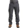 100 Series Slim Durable and Comfortable Multi-Pocket Outdoor Hiking Cargo Pants Men's Carbon Grey