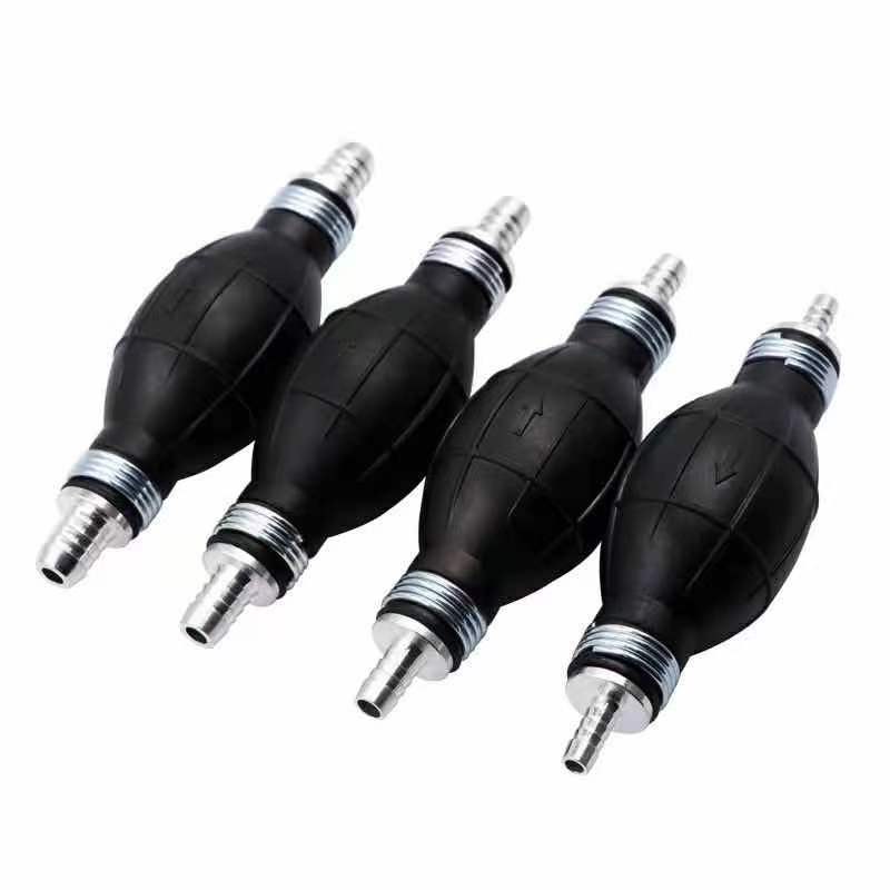 Hand Fuel Primer Pump One Way Check Valve Gas Diesel 6/8/10/12mm Oil Transfer Petrol for Car Boat Marine Outboard 6