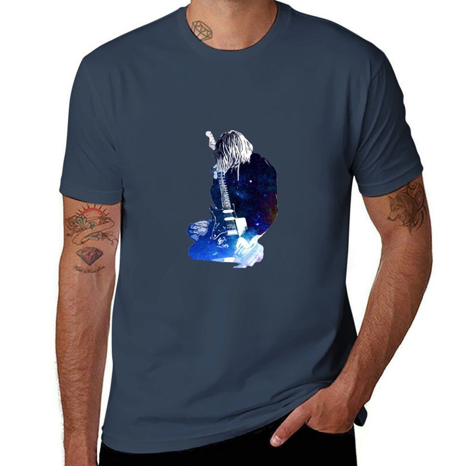 Kurt Illustration Tshirt Soft Lightweight Cotton Tshirt S