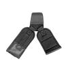 1 Pair Weight Lifting Hook Non-slip Heavy Duty Steel Strong Load Capacity Wrist Strap Hook for Pull-up