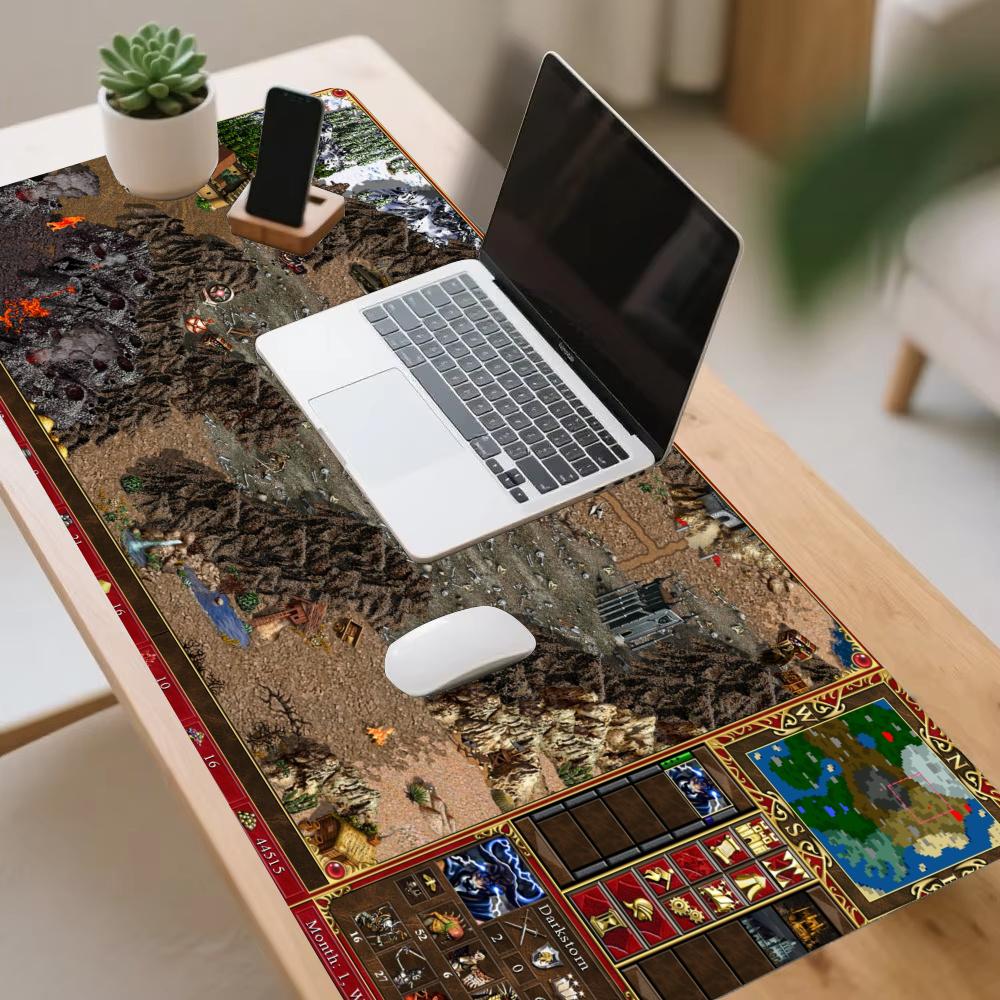 Mouse Mat Heroes of Might and Magic Mouse Pads Pc Accessories Gaming Mats Playmat Computer Decorating Office Decor Mousepads