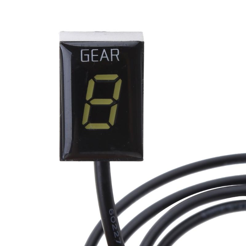 Universal 6 Speed Moto Display Digital Led Display Neutral Gear Motorcycle Off-Road Indicator Light for Z900 Z800 Zx6R S