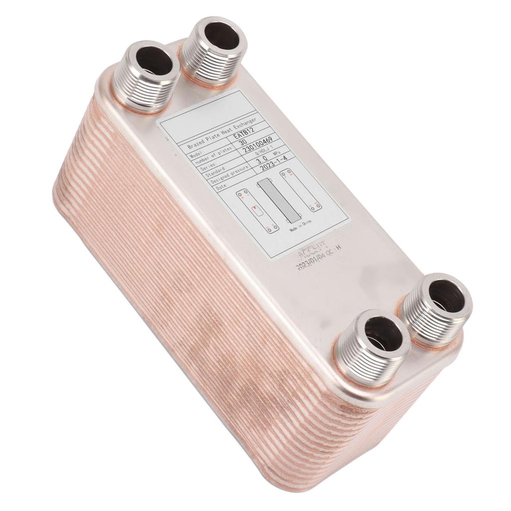 Plate Chiller Professional Stainless Steel Brazed Plate Heat Exchanger for Beer Wort Water