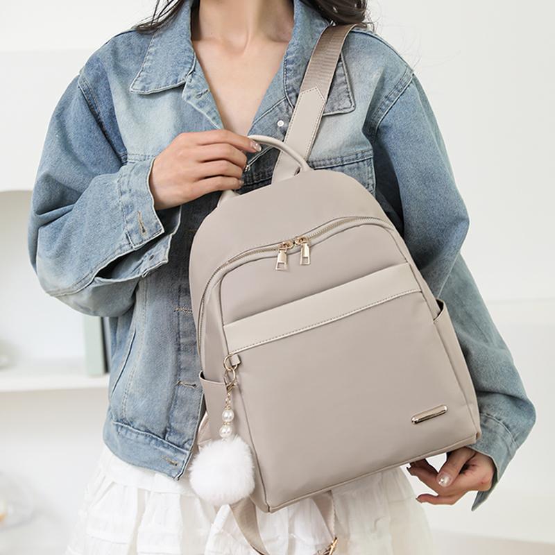 Nylonový batoh Dámský velkokapacitní taška na dojíždění do práce