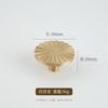 Italian Minimalist Solid Brass Furniture Handles Golden Handles for Wardrobe and Drawer Hardware Fitting Kitchen Cabinet Handles 2