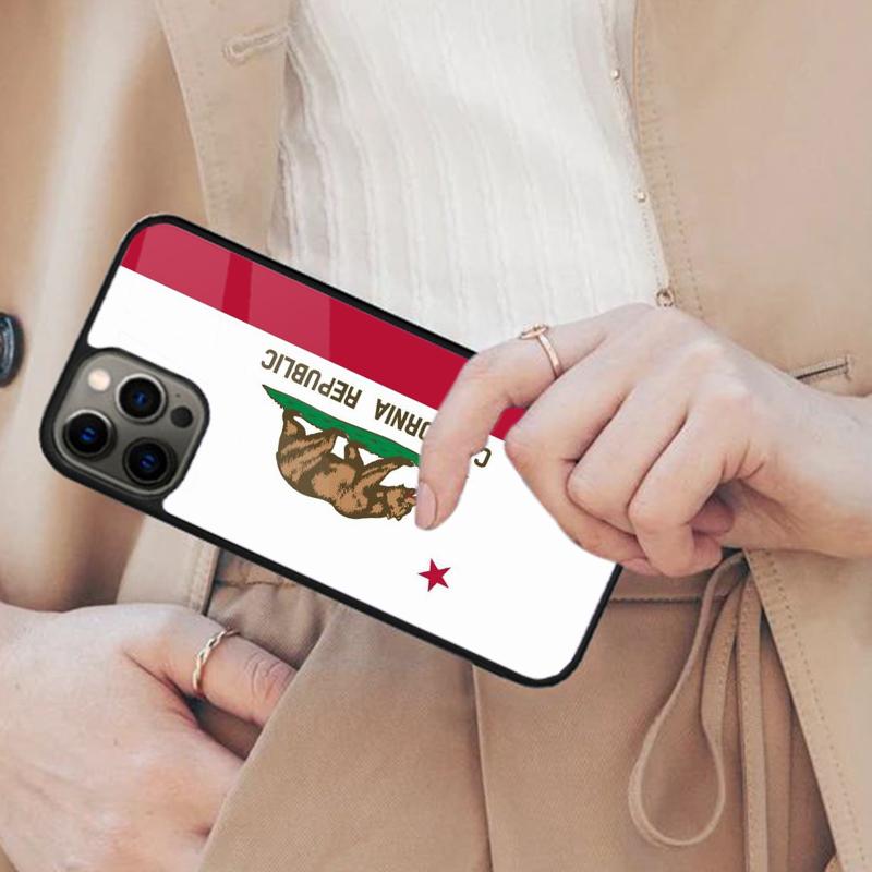 California Flag Magnetic Phone Case For APPLE iPhone 17 Air 16 14 13 12 Pro Max 15 Plus Wireless Charge With MagSafe Cover
