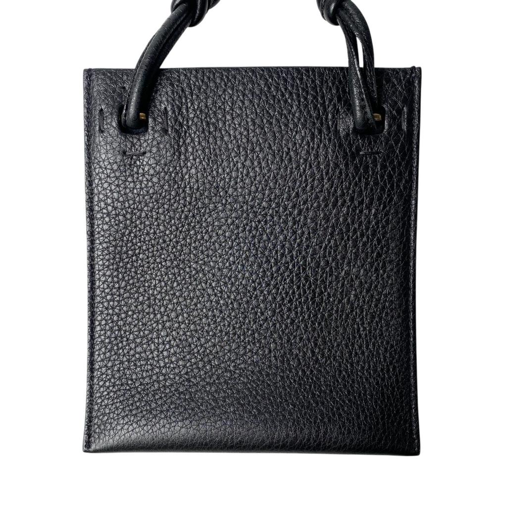 Used Valentino GaravaniShoulder Bag Black Leather Women