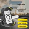 2026 Universal Shock-Absorbing Anti-Shake Motorcycle Phone Holder for One-Handed Operation and Riding Navigation
