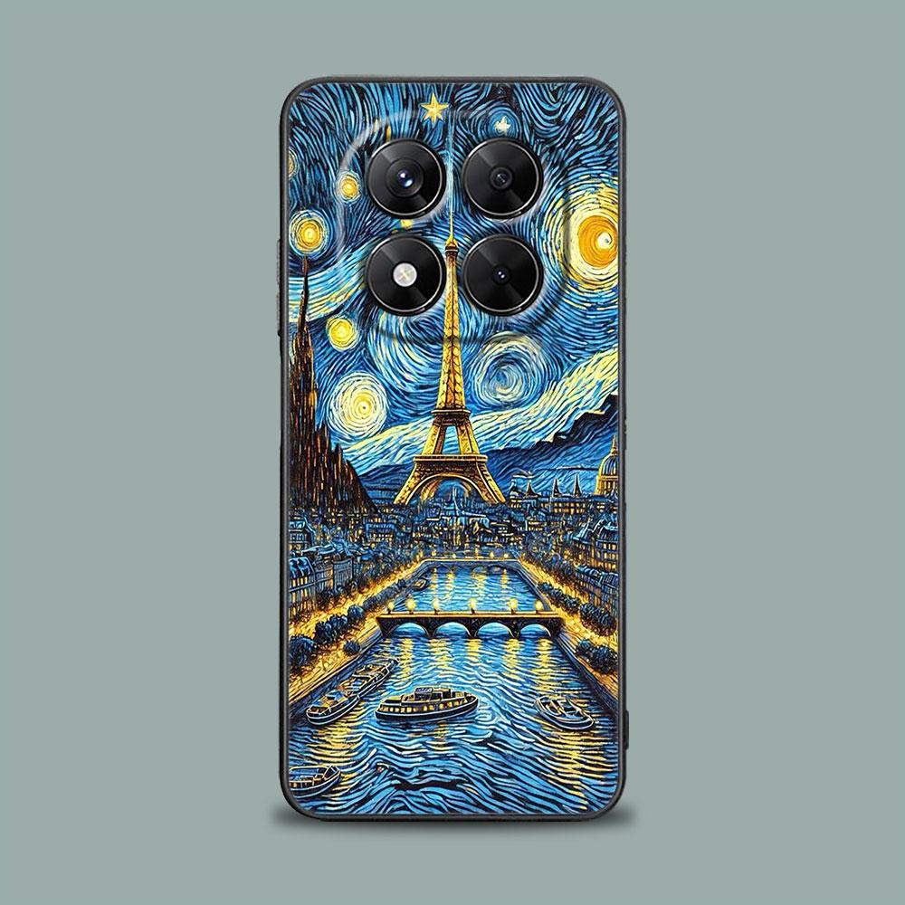 Phone Case for Xiaomi Redmi 15C 14C 12C 13C 4G Redmi Note 15 14 13 12 11 10 Pro Plus 5G 12S Soft Cover Interesting Van Gogh Art