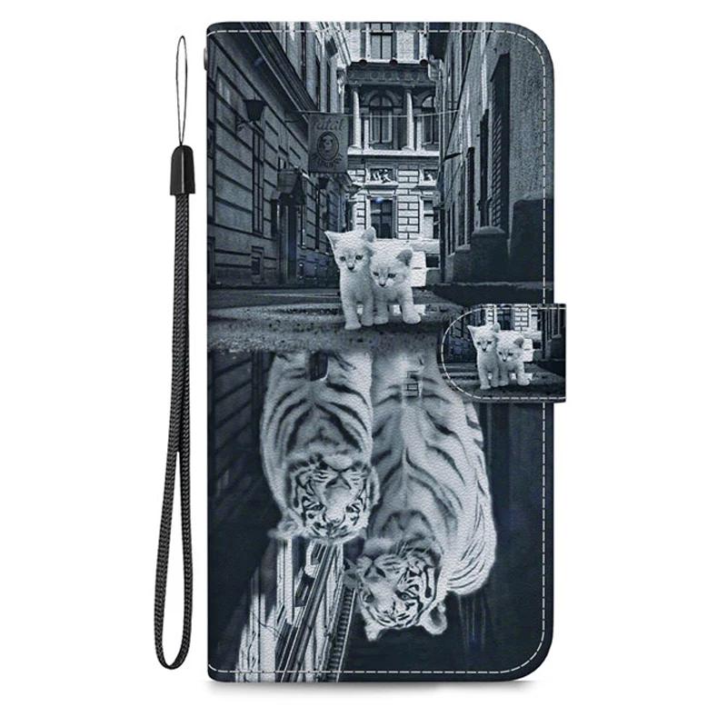 Hülle für Für Apple iPhone 6 6S 7 8 Plus 11 Pro XS Max XR SE 2022 2020 SE2 SE3 9 Leder Klappständer Handyhülle Niedliche Blume Capa