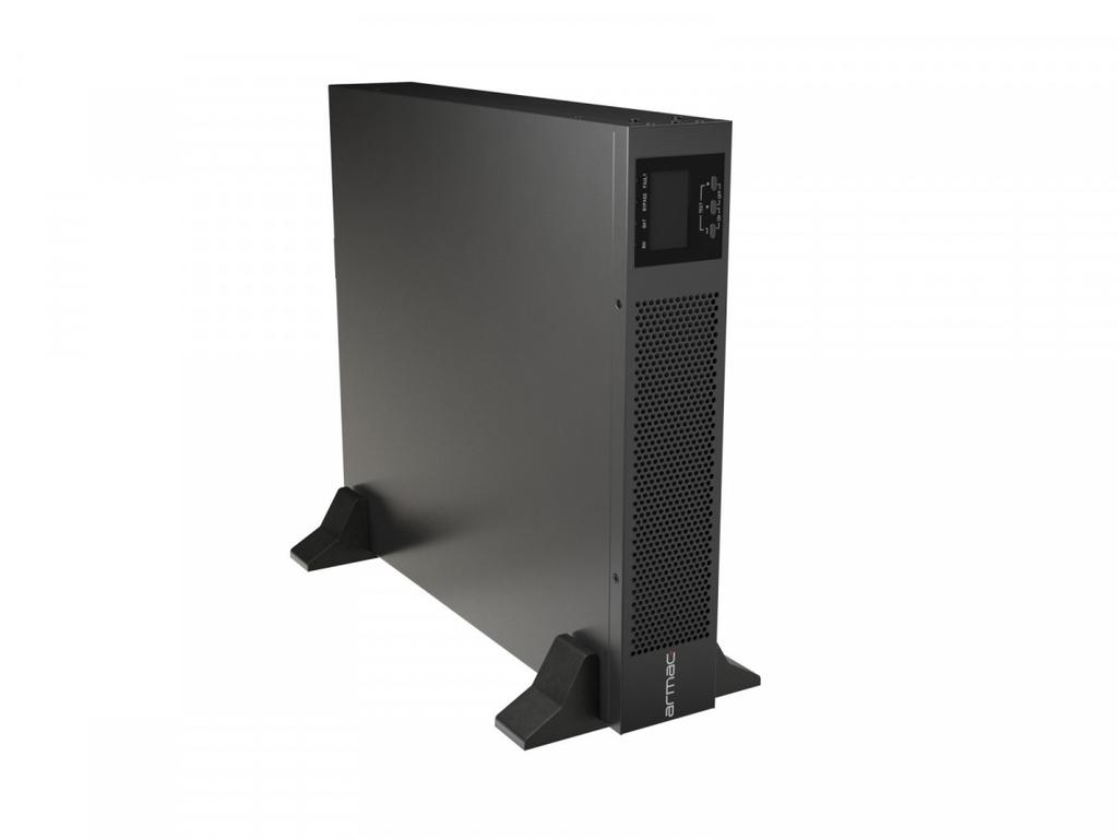 UPS On-Line Rack 3000VA - 8×IEC C13, USB-B, LCD, Metal Dust-Free Enclosure
