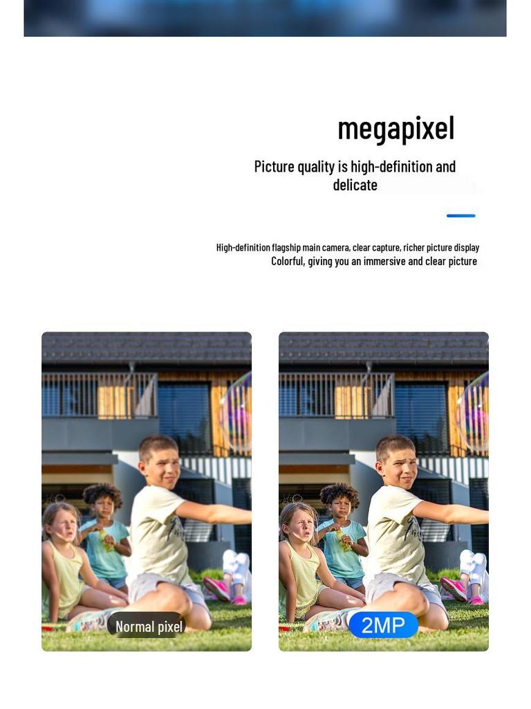 Wireless Outdoor HD Camera with No-Drill Installation and Intelligent Full-Color Night Vision