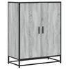 VidaXL Shoe Cabinet Sonoma Grey Engineered Wood and Metal 3300868