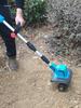 Motozappa Manuale Elettrica Senza Fili: Doppio Uso per Terreno Umido e Secco, Piccolo Motocoltivatore per Giardinaggio Domestico
