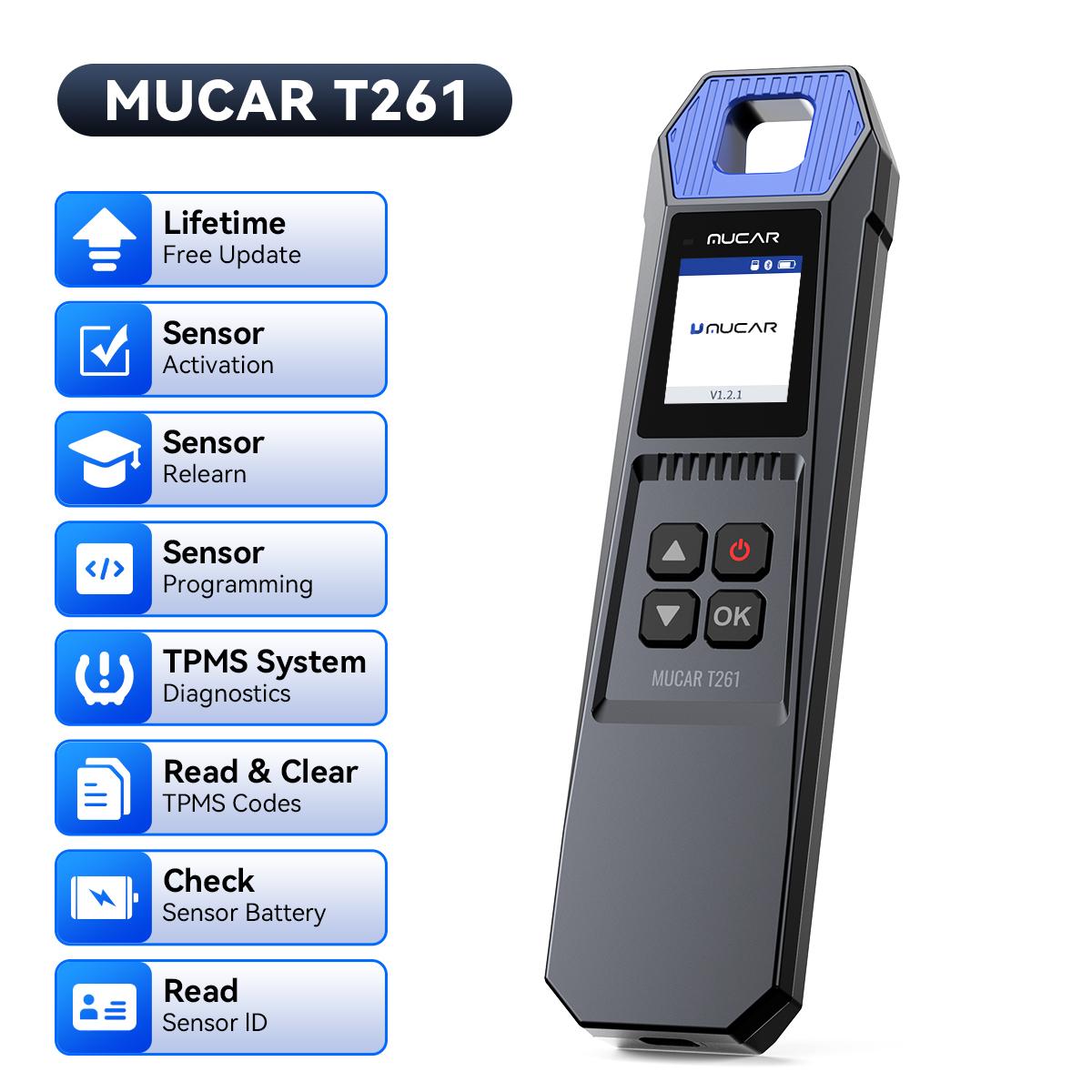MUCAR T261 Portable TPMS Diagnostic Tool