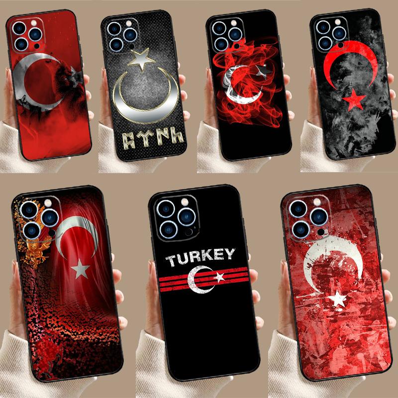 Custodia Bandiera Turchia Per Samsung Galaxy S26 S25 S24 Ultra S20 FE S21 S22 S23 Plus S10 S25 FE Cover Couqe